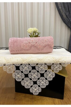 MNZ-Pack من 2 50x90 قطن مخمط إبرة الحزام الحزامية الحزامية الحزام اليد والوجهه منشفة - AYHANHOME