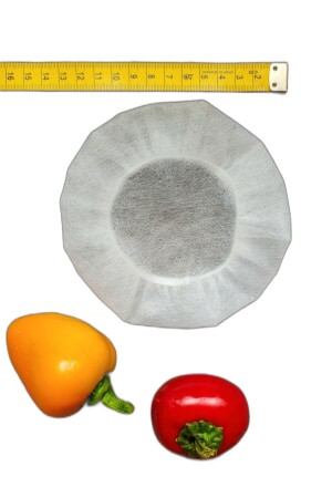 MNZ-pack 40 12 سم إرباح بيضاء قابلة للتخلص من الفيناكر 10KZB13_B - white guard