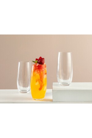كريستال MNZ-Pagrus 3 قطع كأس مشروب شرب نبيذ 350 مل 10035881-TR186 - English Home