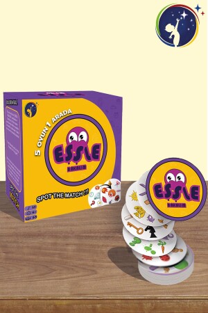 (MNZ-Pair) دعونا نرى لعبة بطاقات (Reflex Card) لعبة 5 ألعاب مع 55 بطاقة في 1 - Efsatoys