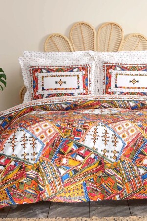 MNZ-Palamos Orange 100% قطن واحد كامل مجموعة 200. 20. 01. 0326 - Karaca Home