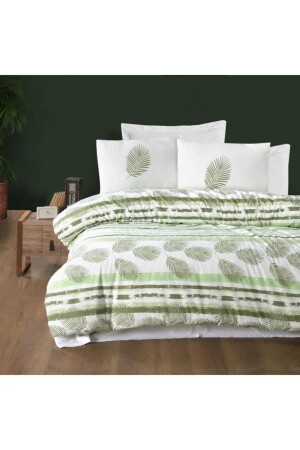 MNZ-Palm Single Duvet Cover مجموعة 3 قطع 3S596-32902-XXX02 - Schafer
