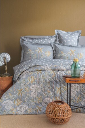 MNZ-Palma مضاعفة 100% القطن المغطاة غطاء القماش مجموعة AP84T20210038 - Apricitas HOME