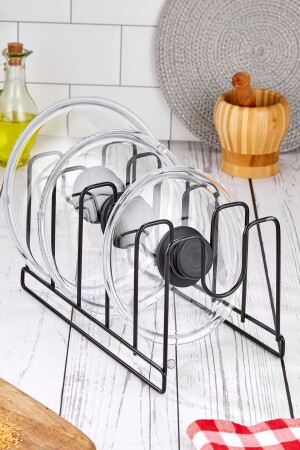 MNZ-Pan And Lid Organizer Black Vg-303s -m3 BRL-19163 - vipgross