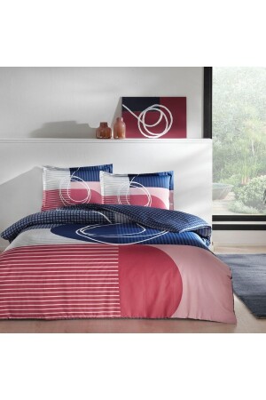 MNZ-Pandora ساترين مزدوج غطاء غطاء مجموعة البحرية الأزرق 000001000044333001 - Taç