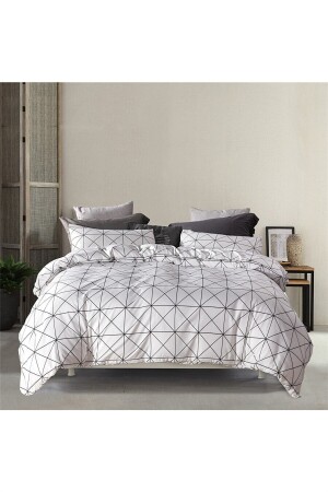 MNZ-Pandora غطاء غطاء أبيض مجموعة مزدوجة - 200x220 N426 - Mulberry