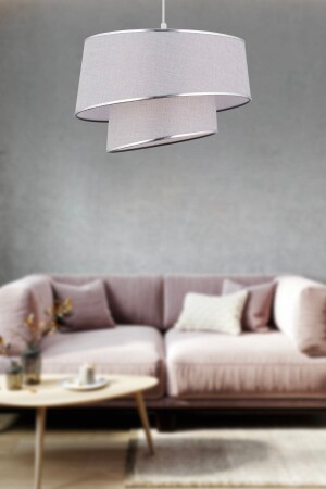 MNZ-Paoni 2 مستقيم الرمادي الممر الحديث، غرفة النوم غرفة المعيشة شمعة 4043-02-AGR-CR - Apliqa