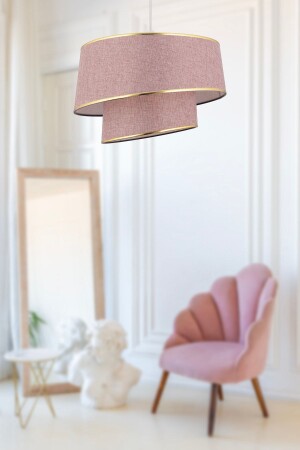 MNZ-Paoni 2 مستودع من الذهب الوردي التفاصيل الممر الحديثة، غرفة النوم غرفة المعيشة الشنادل 4043-02-PN-GD - Apliqa