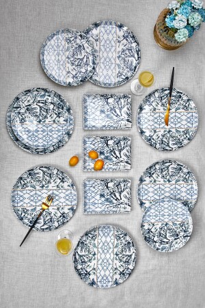 مجموعة من الطعام والفطور المختلطة MNZ-Papilıo 18 قطعة - Porland