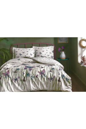 MNZ-Papilio White Double Duvet Cover Set papilia - Özdilek