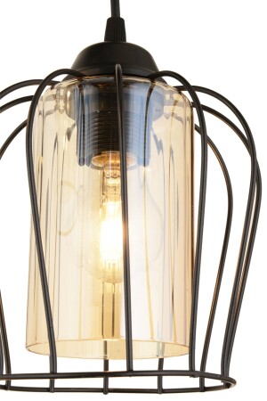 مصباح المرفأ الواحد MNZ-Parachute Black Modern Luxury Chandelier TYC00744709218 - Kraliçe