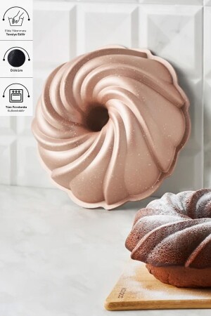 MNZ-Pare مادة معدنية مسحوق معدنية كعك طلاء 24 سم 153 09. 01. 2227-1 - Karaca