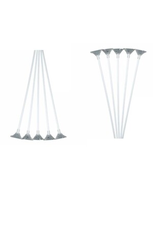 طوق بالون بلاستيكي MNZ-Partidolu 100 قطعة - Pandoli