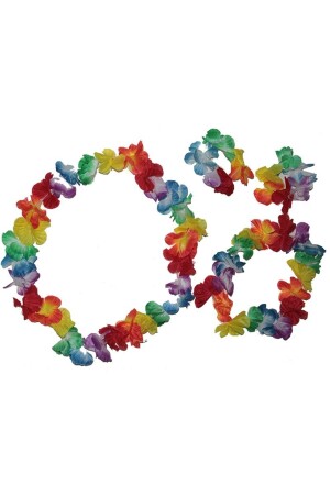 MNZ-Partidolu حفلة هاواي حزمة حزمة هاواي مجموعة 4 قطع - Pandoli