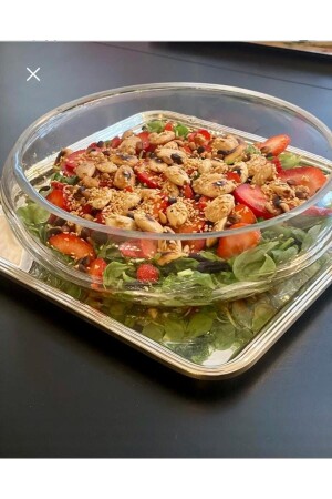 MNZ-Paşabahçe نموذج Chubby Glass Salad Bowl myhome342132 - Yerli
