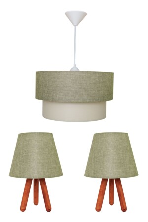 MNZ-Pastel شمعة غرفة النوم ومصباح شمعة مجموعة MS 068 - D-light