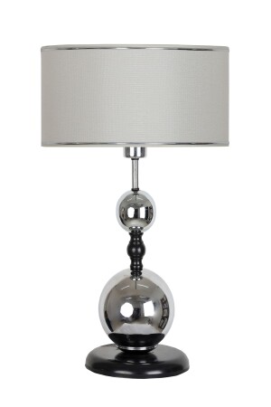 MNZ-Pau Chrome Plated Double Globe تصميم خاص لامپ المعدن - أبيض مع شريط كروم PAUKKMA56 - Vinner