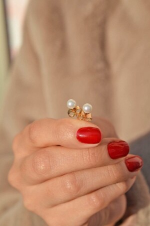 أذن من نوع MNZ-Pearl 5mm - Sacce Scarves&Accessories
