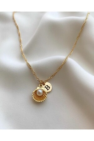 مقعد من قِبل (MNZ-Pearl Oyster) مع حرف (ب) - Asia Chic