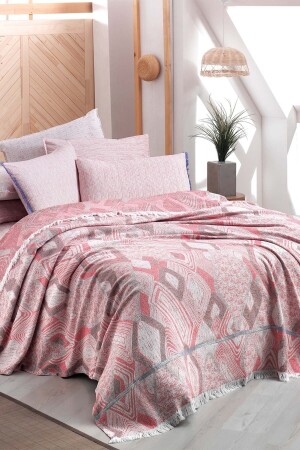 MNZ-Pedro Red Double 100% Cotton Yarn ديفن بيكي مجموعة SAREV. 3180568001 - Sarev