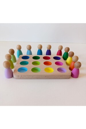 دمية و صناديق من نوع MNZ-Peg تتطابق مع شخصيات البشر من 12 (WALDORF) - Moccotoys