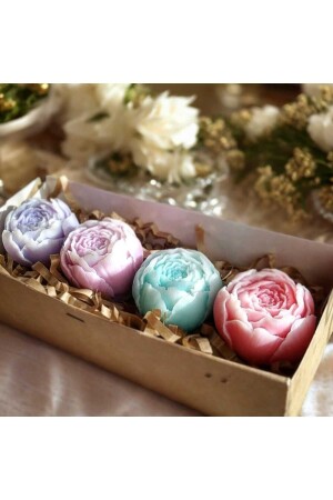 قماش شمعة MNZ-Peony Bud سليكون - Hobi Yap