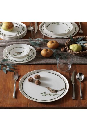 MNZ-Pera 24 قطعة عشاء مجموعة Tac-1500202821 - Pierre Cardin