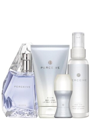 MNZ-Perceive لون العطر للمرأة رولون ومجموعة رش الجسم - Avon