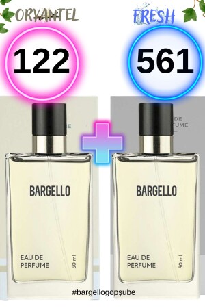 مجموعة MNZ-Perfume Set 122 شرق + 561 شرق 50 مليل - Bargello