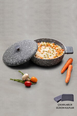 MNZ-Perge معدنية معدنية وعاء الأرز 24 سم Perge24p - Emsan