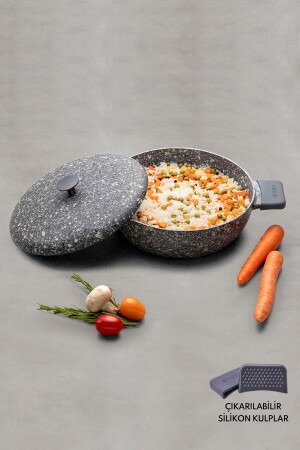 MNZ-Perge معدنية معدنية وعاء بريز 28 سم Perge28p - Emsan