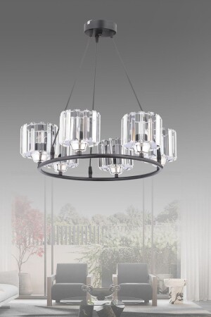 MNZ-Peri 6-piece مصباح معلق بالبرصات الحديثة مصباح معلق بالبرصات PERI 6-piece - ESSLİGHT