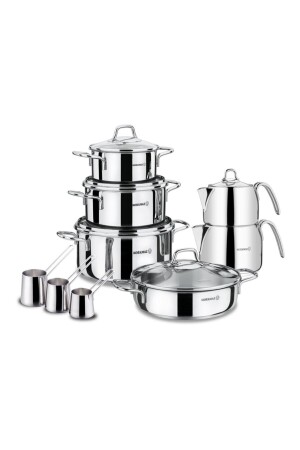 MNZ-Perla 14 قطعة مجموعة هائبر 9080203A1606-2 - KORKMAZ