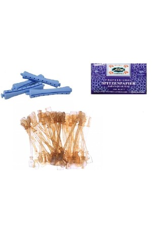 مقعد من طراز MNZ-Perm رقم: 1 (20 قطعة) + مطاط من طراز Perm (20 قطعة) + ورق من طراز Perm 1 حزمة (250 قطعة) - Alim