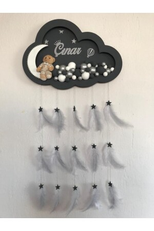 أجهزة التجميل المخصصة للطفل المُضخمة في السحابة (MNZ-Personalized Cloud LED) ، أجهزة زينة الباب، أجهزة زينة غرفة المست - Roseart