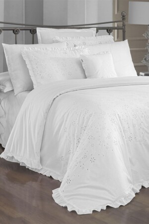 MNZ-Pest Double Cotton Satin Duvet Cover Set V1 3157866 - Sarev