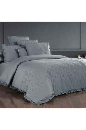MNZ-Pest King Size Cotton Satin Duvet Cover Set V3 3157867 - Sarev