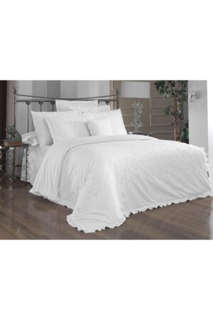 MNZ-Pest Satin Duvet Cover Set مضاعفة V1 BDYR-Peste-NT - Sarev