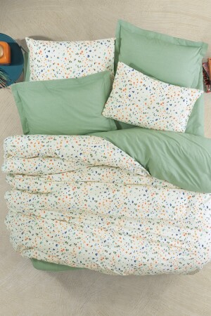 MNZ-Petite Double Duvet Cover Set لولا غرين 8680108063101 - Cotton Box