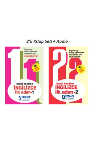 (MNZ-Phono) الإنجليزية الذاتية الخطوة الأولى 1 - 2 (مع صوت) 10050 - Fono Yayınları