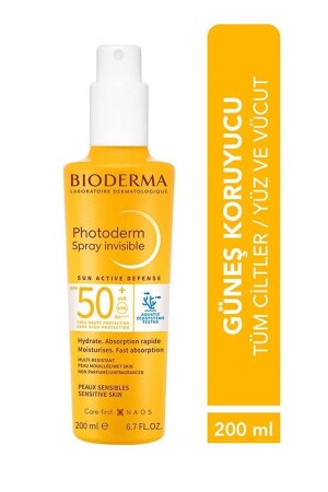 فرشة MNZ-Photoderm SPF50+ واقية شمسية عالية الحماية في شكل فرشة للجلد كله 200 مل 1006633677 - Bioderma