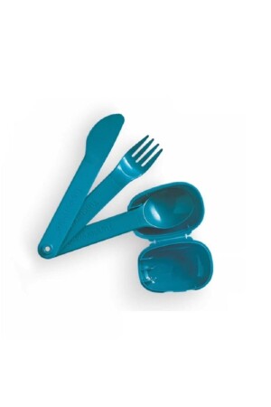 مجموعة خدمة من طراز MNZ-Picnic مع غطاء حماية سكين قارب الفوك 1821 - Tupperware