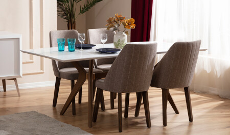 مجموعة طاولة الطعام MNZ-Pier - Cadde Yıldız