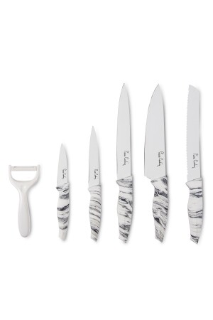 MNZ-Pierre Cardın سكين مجموعة بلوتو الرخام 6 قطعة 71260169 - Pierre Cardin