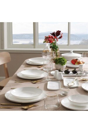 MNZ-Pierrecardin ذهب نقي 62 قطعة عشاء مجموعة 000000001500202141 - Pierre Cardin