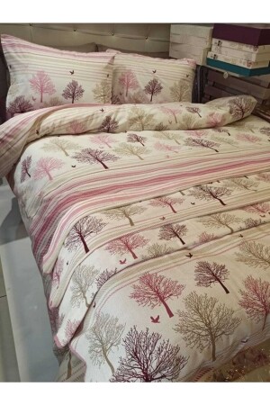 MNZ-Pikeli Duvet Cover Single Set مع الأوراق المطاطية PikeliTKNev - ŞENER HOME