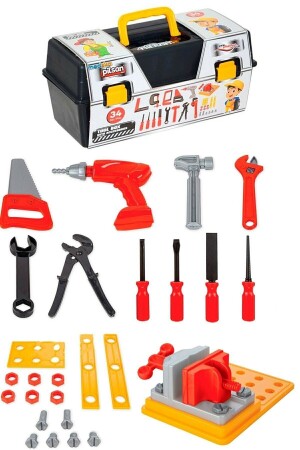 حقيبة أدوات MNZ-Pilsan مع الملحقات 03-248 34 Prc. - Pilsan