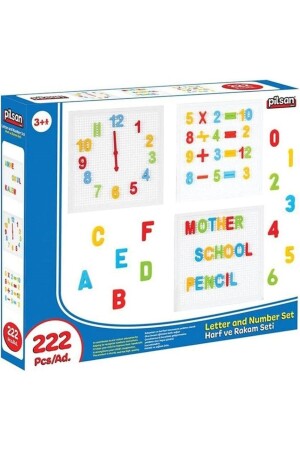 MNZ-Pilsan الخطاب والرقم المبتكر مجموعة 222 قطعة PIL-03-297 - PİLSAN