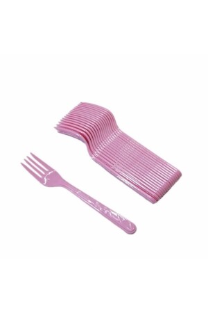 MNZ-Pink بلاستيكي فوكس قابلة للتفريغ من 25 - Deniz Party Store