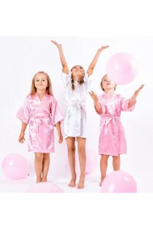 ملابس الأطفال MNZ-Pink BYBA-CS-P - Bride By Burcu Arıcıoğlu